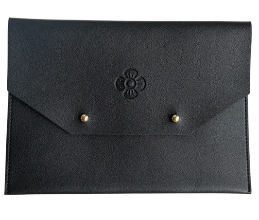 Woodlands Mahjong Society- Card Clutch Black
