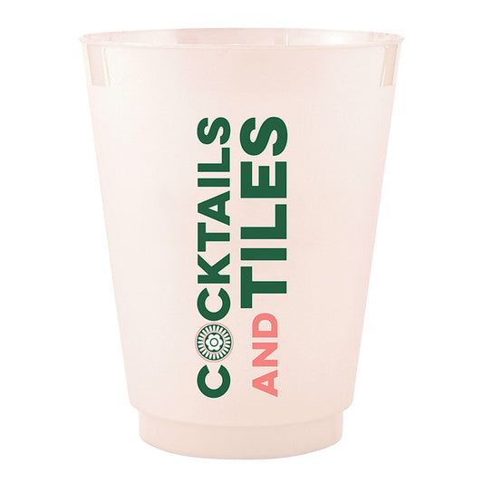 Cocktails and Tiles Frosted Cups
