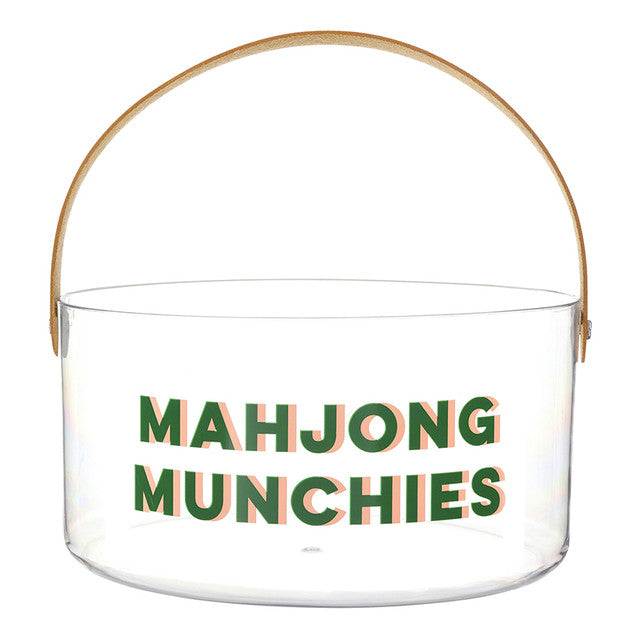 Mahjong Munchies-Acrylic Bucket