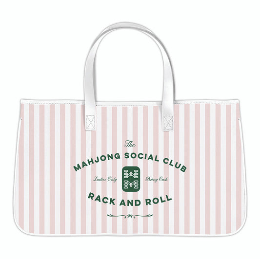 Mahjong Social Club Tote