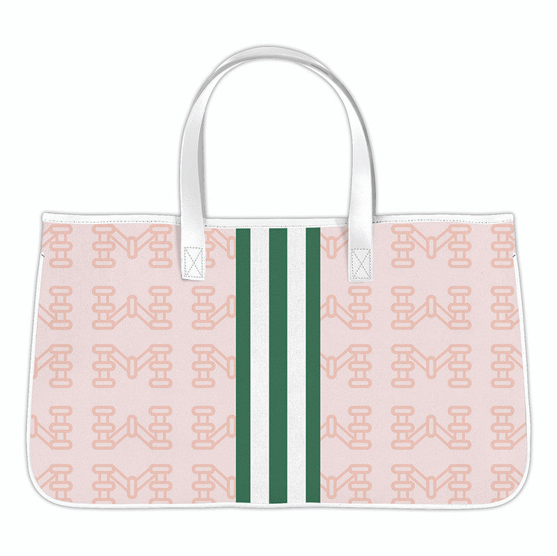 Mahj Pink Canvas Tote