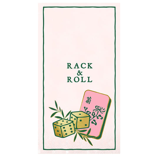Mahjong Guest Napkin Rack & Roll