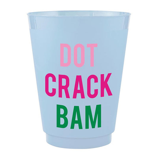 Dot Crack Bam- Frosted Cups