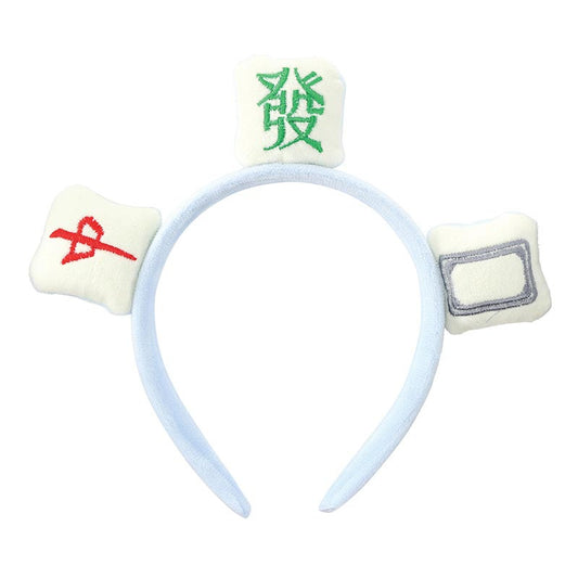 Plush Mahjong Headband