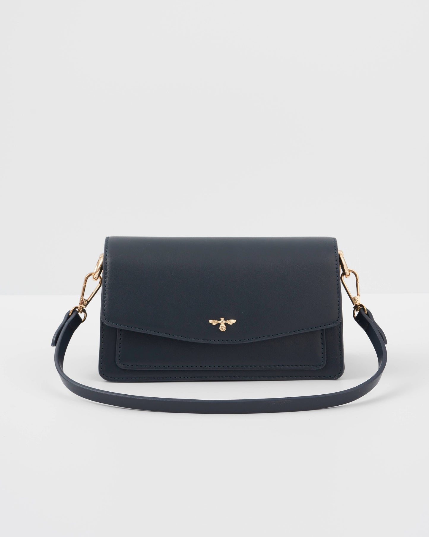 Fable England - Running Bunny Navy Shoulder Purse - UK, US & EU