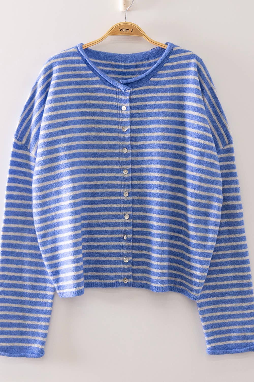 Martha's Vinyard Blue Stripe Sweater
