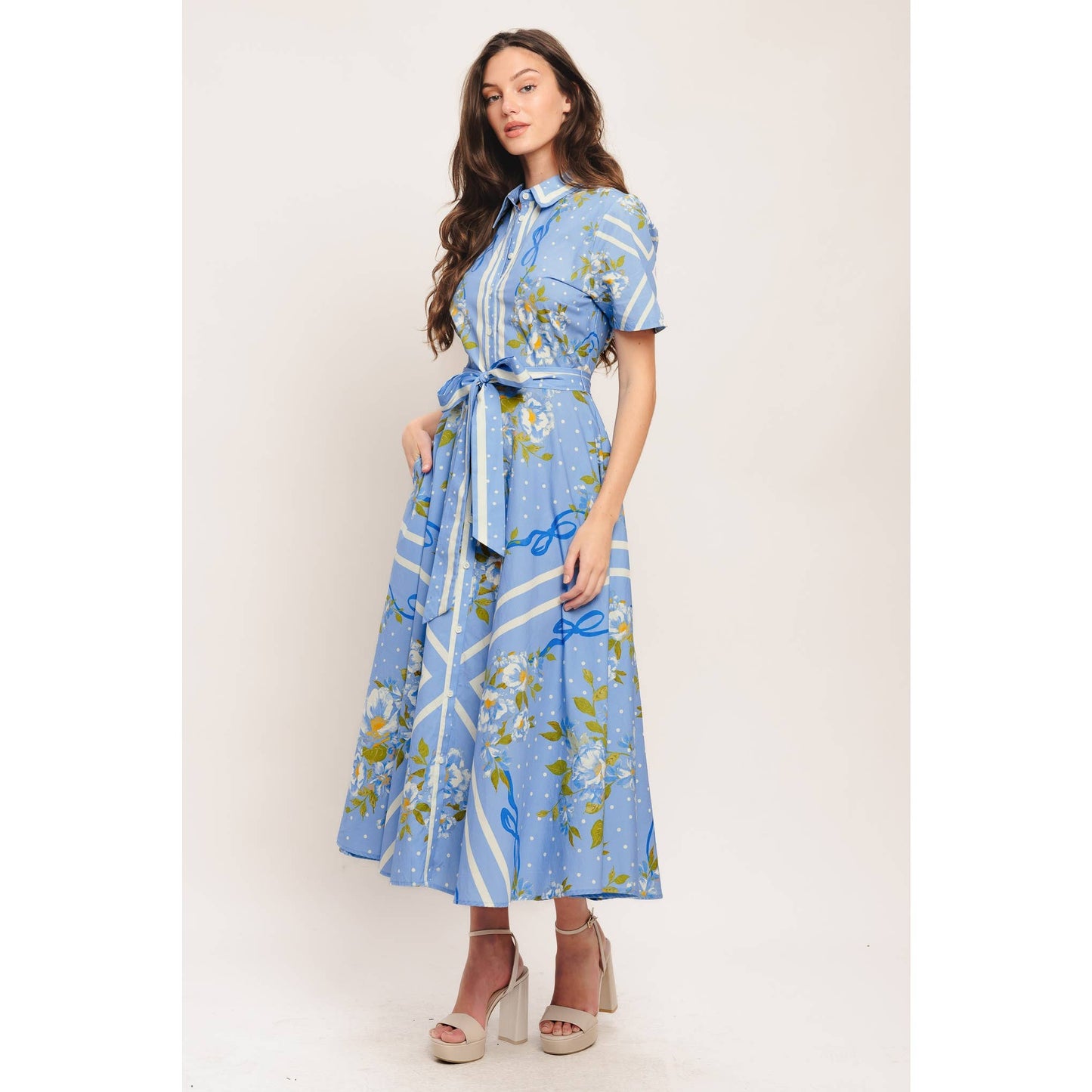 Meredith Bows and Florals Dress