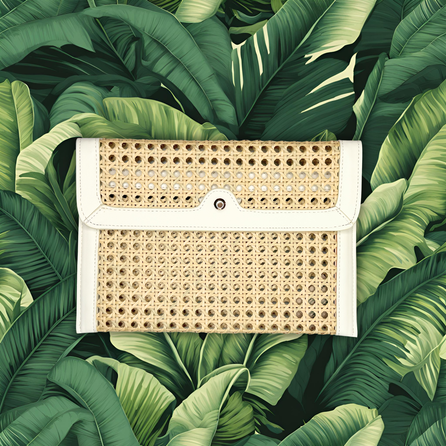 Clutch Charleston - French Quarter Clutch- White - Wholesale