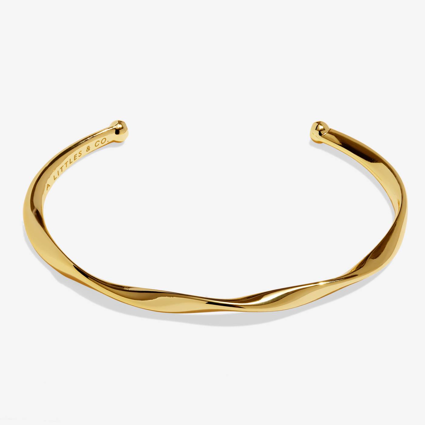 Gold Twist Bangle