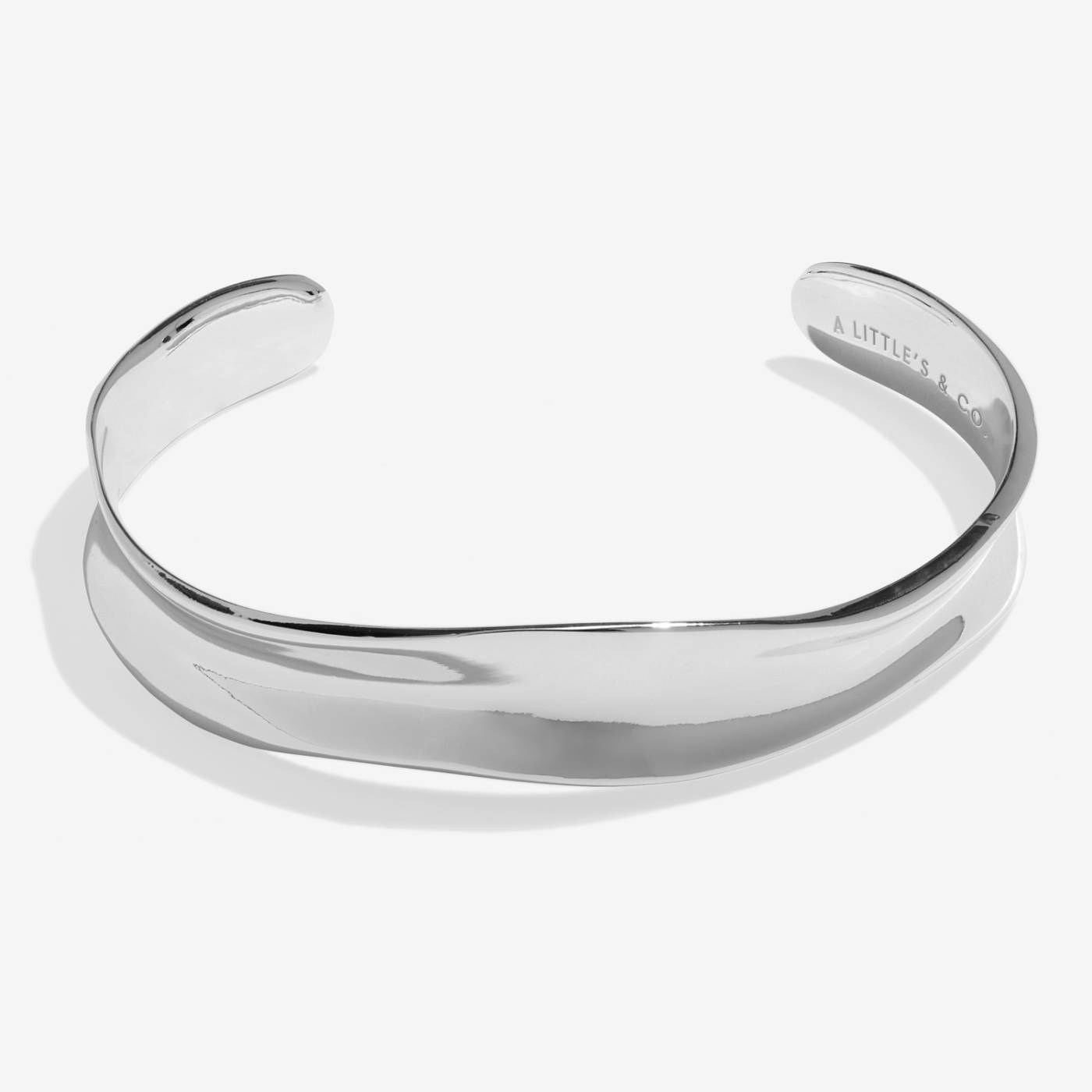 Silver Wave Bangle
