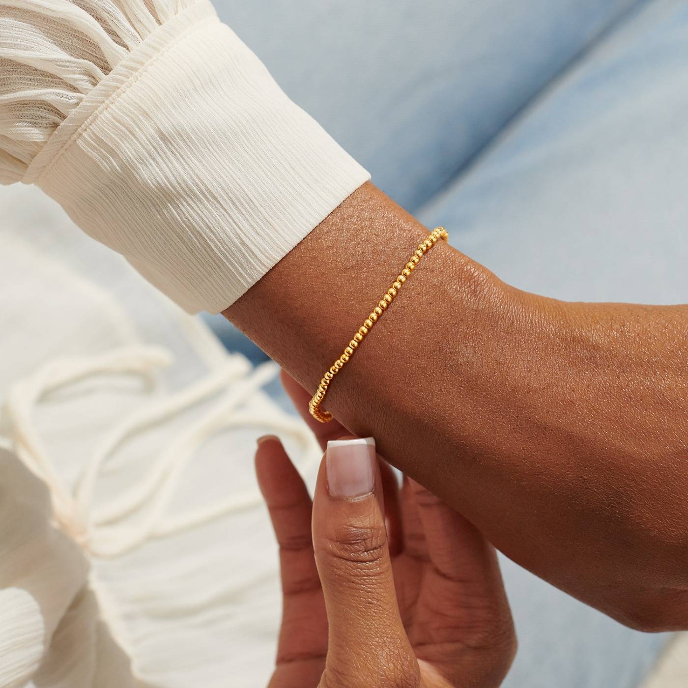 Gold Stacking Bracelets 2.5