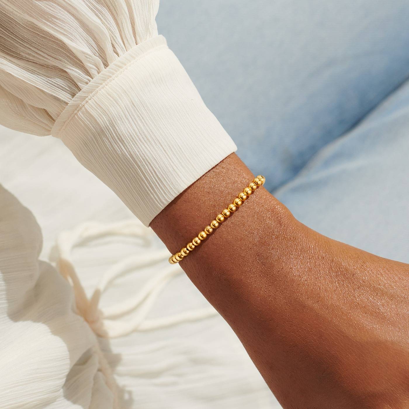 Gold Stacking Bracelet 4