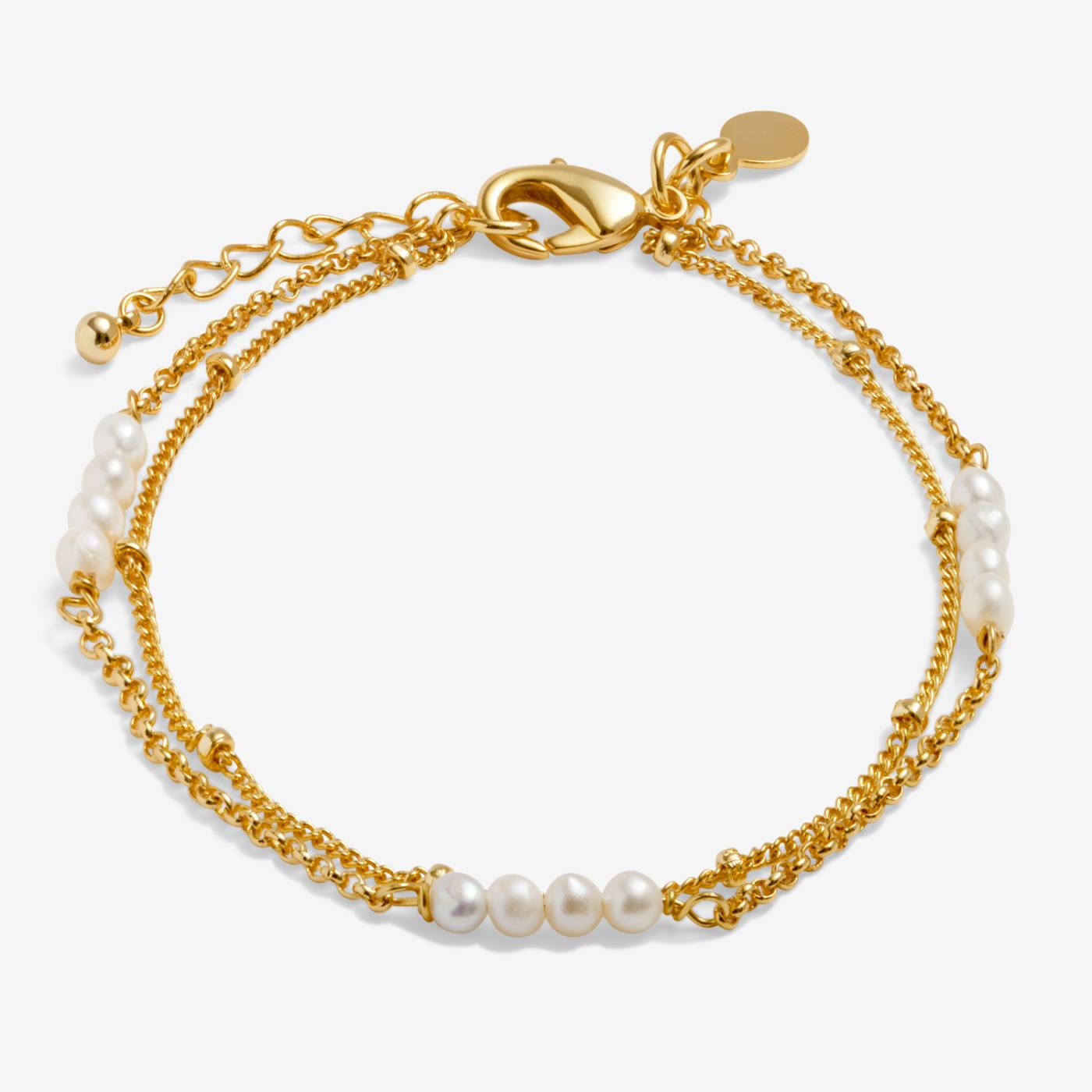 Loved by You | Double Layered Pearl Bracelet