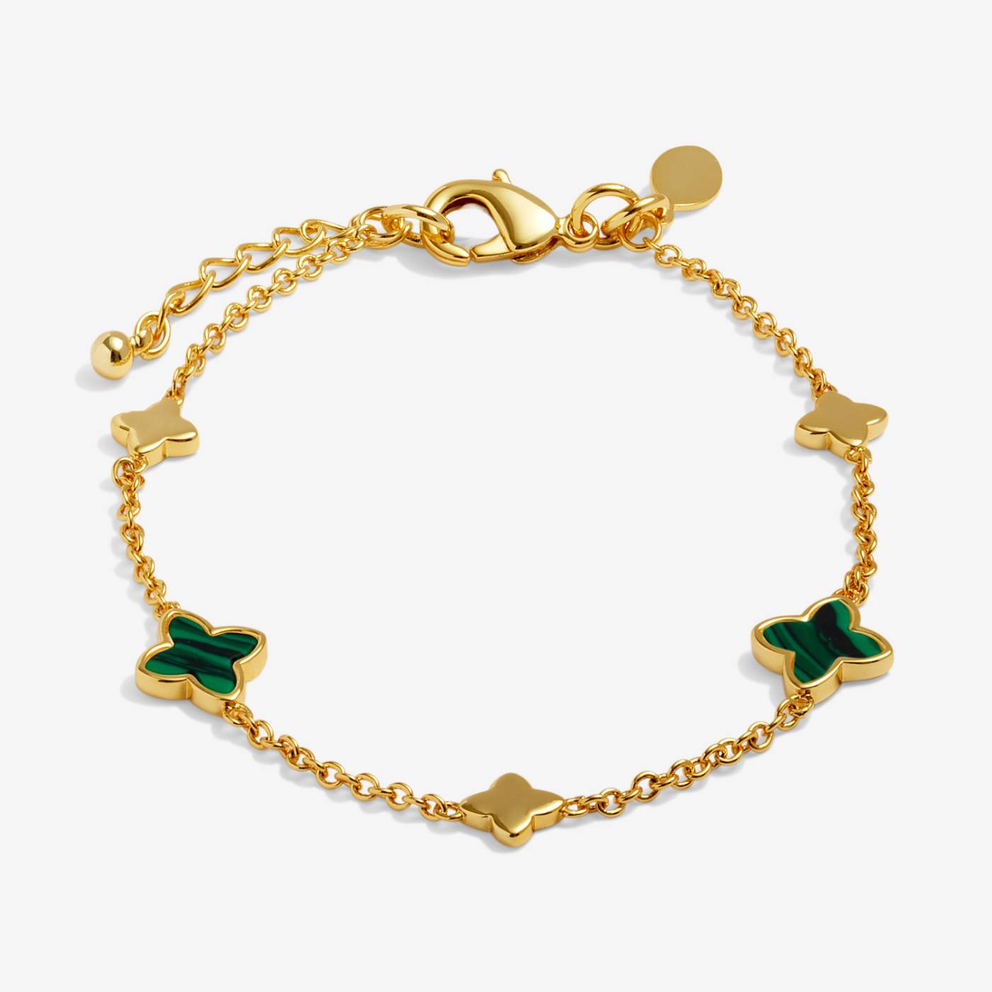 Loved by You | Green Clover Bracelet