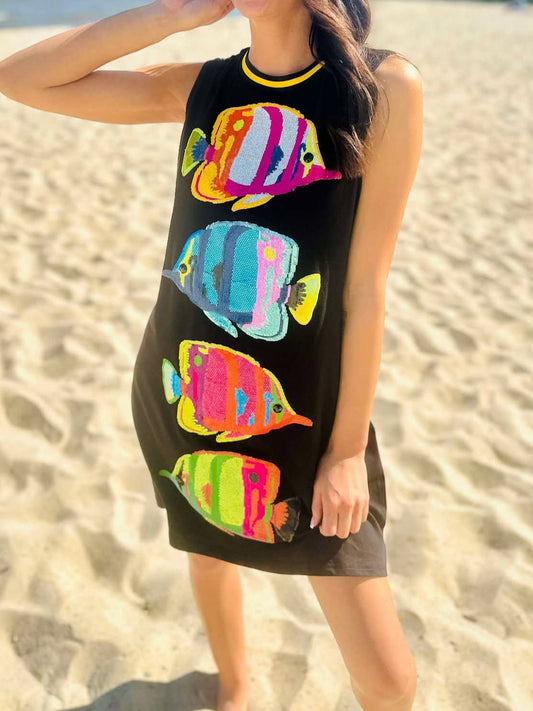 Sequin Tropical Fish Dress