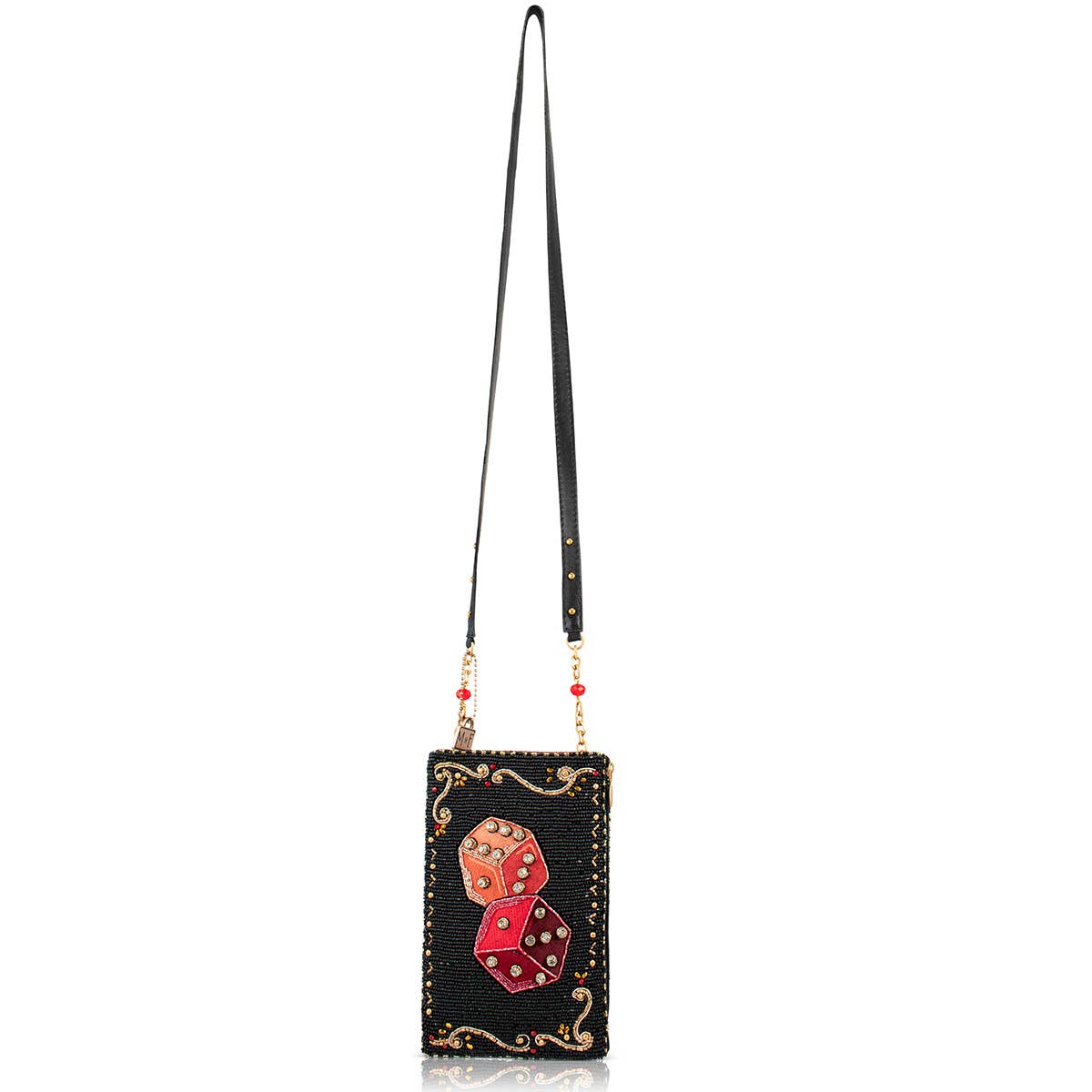 Mary Frances Accessories - Roll 'Em Double Dice Crossbody Phone Bag