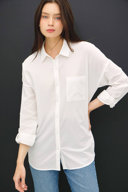 Classic Oversize Button Down