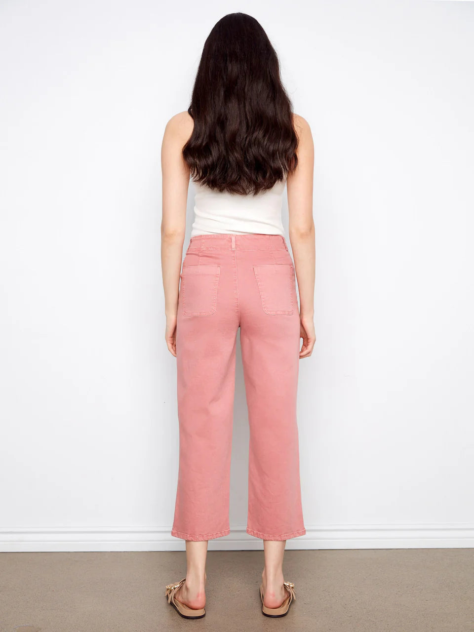 Salmon Button Fly Pant