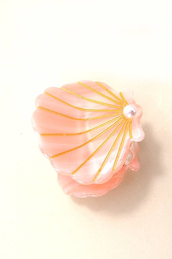 SEASHELL HAIR CLAW CLIPS