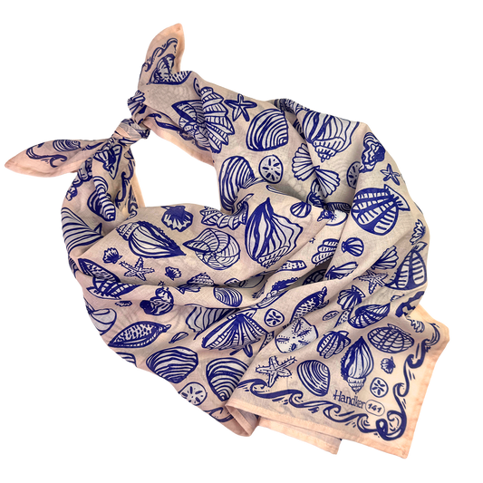 Handker Bandanas - 34" Wild Rag Seashore Bandana