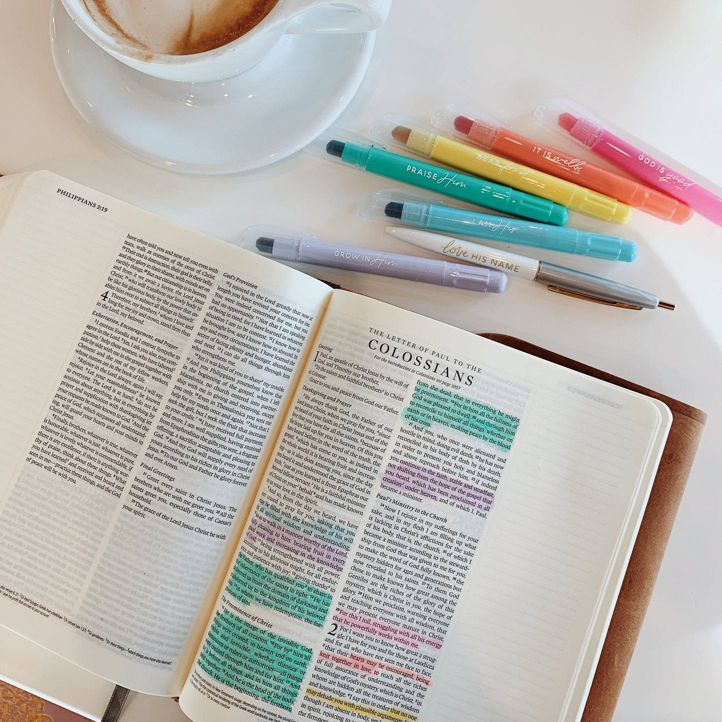 The Daily Grace Co - Pastel Bible Highlighter Set
