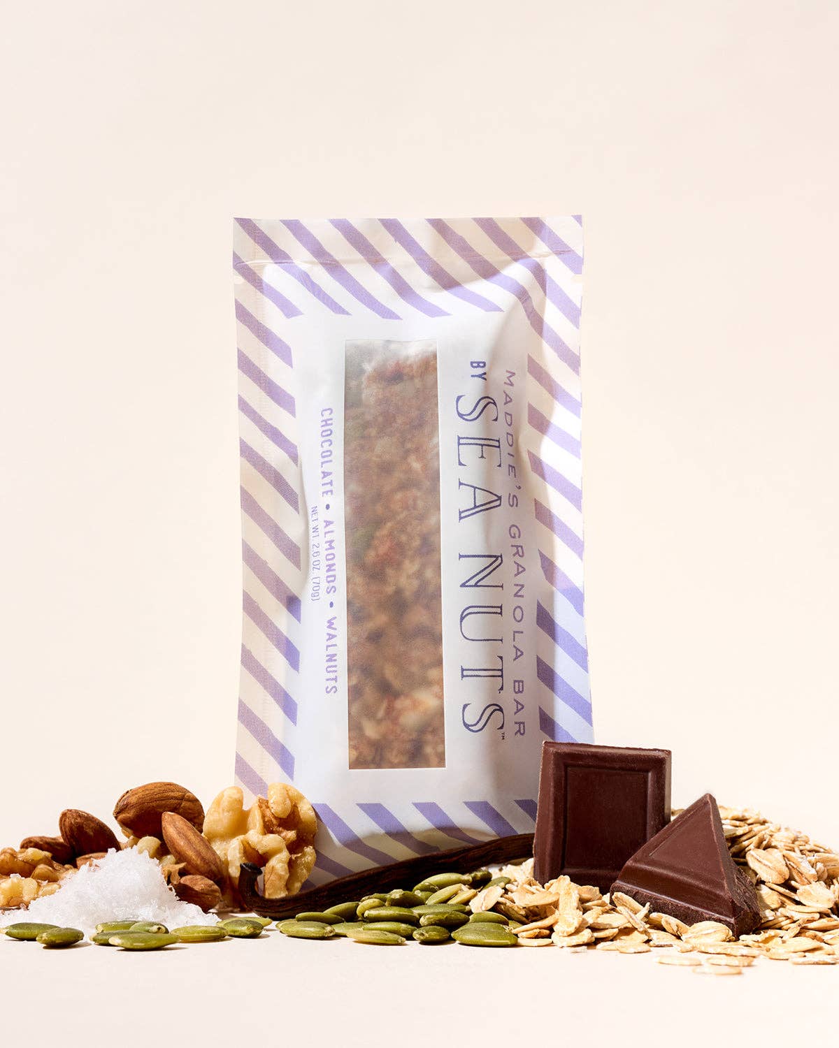 Sea Nuts - Maddie's Chocolate Almond Walnut Granola Bar