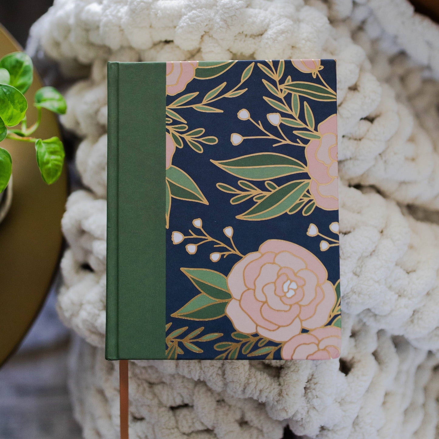 The Daily Grace Co - ESV Single Column Journaling Bible® | Stained Glass Blooms