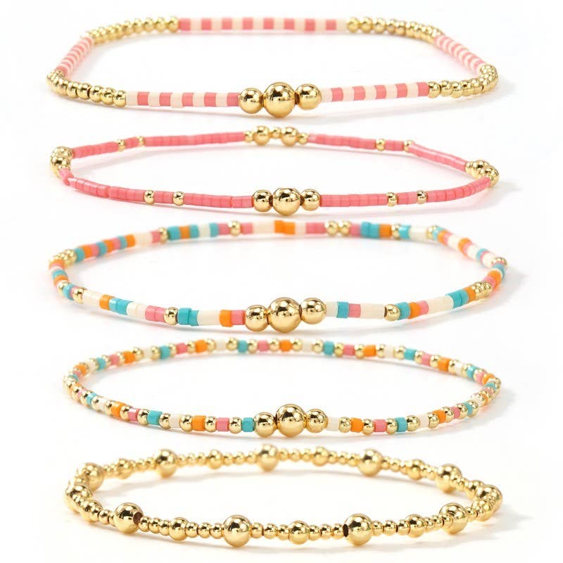 Samantha Coral Stack