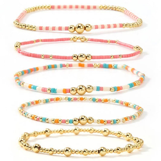 Samantha Coral Stack
