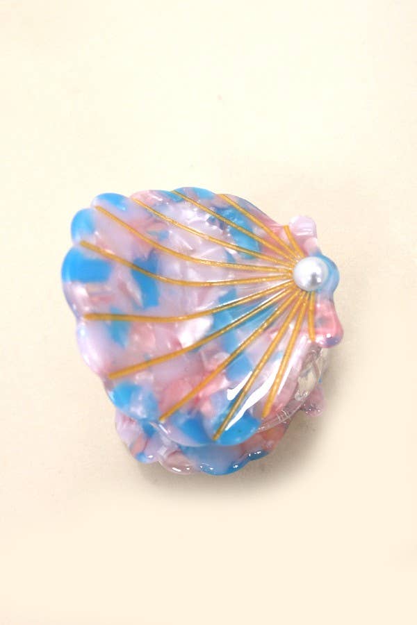 SEASHELL HAIR CLAW CLIPS