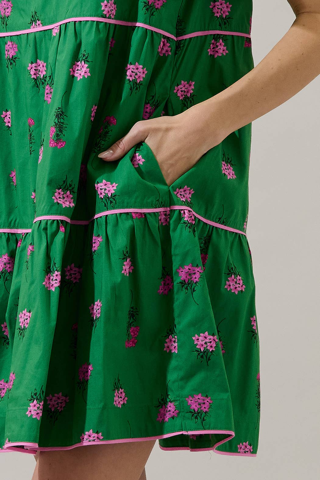 Candace Tiered Mini Dress