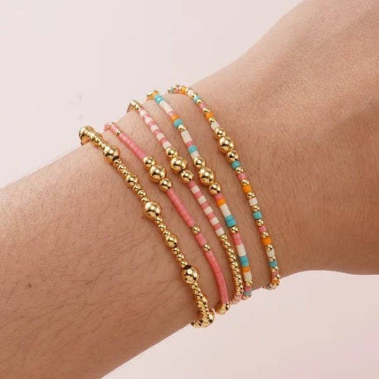 Samantha Coral Stack