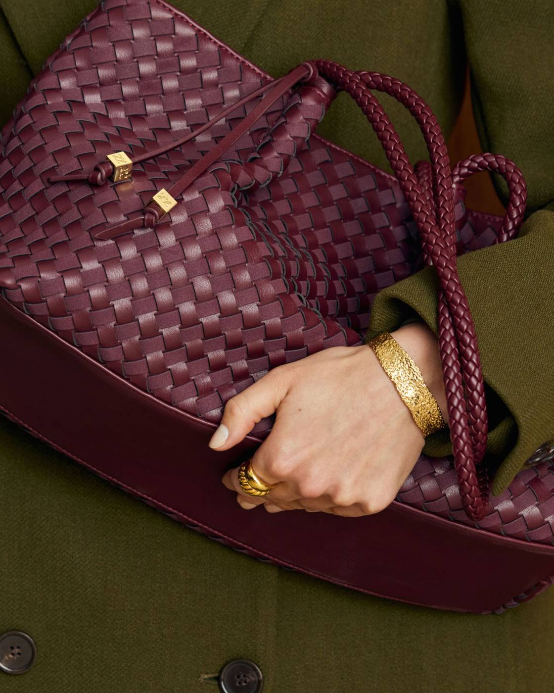 Nova Small Shoulder Tote - Cherry Mixed