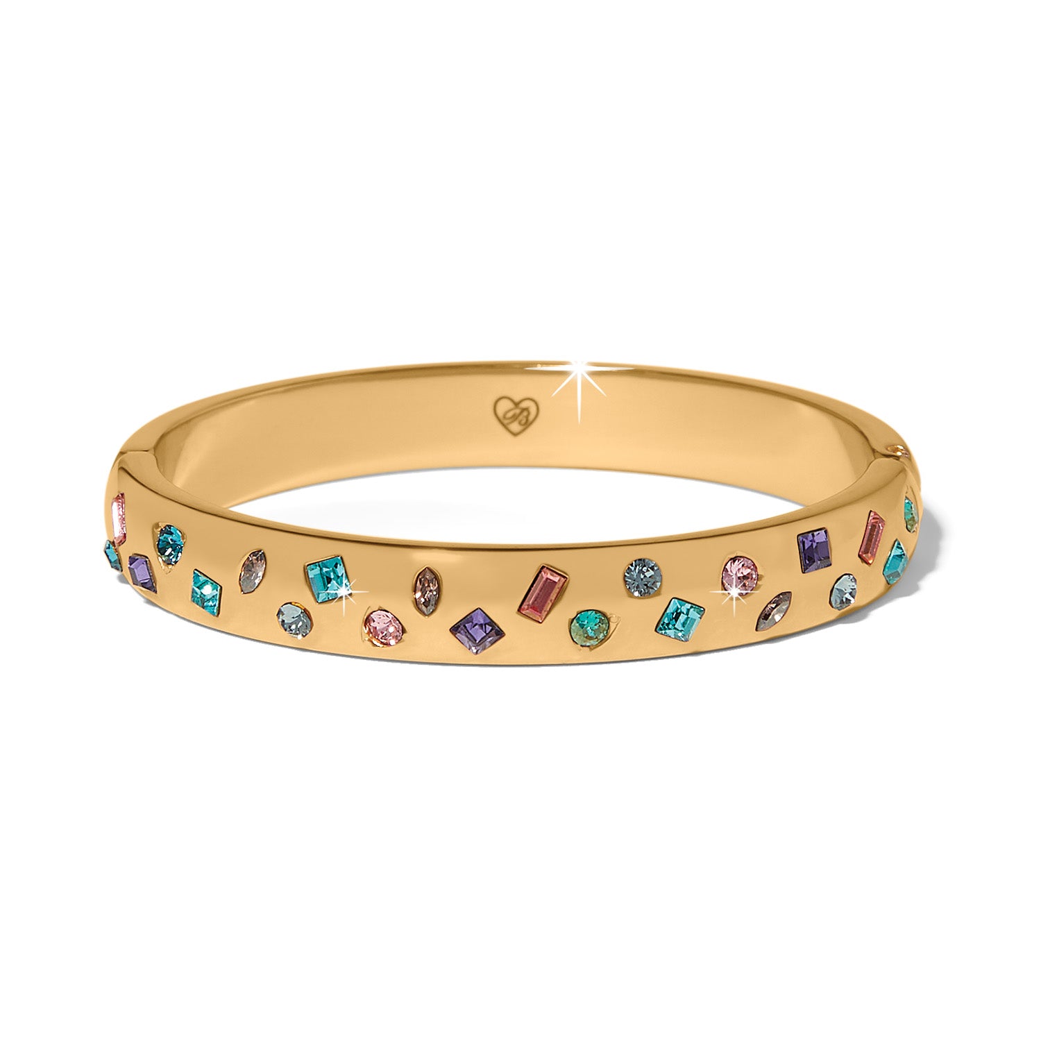 B Radiant Bright Hinged Bangle