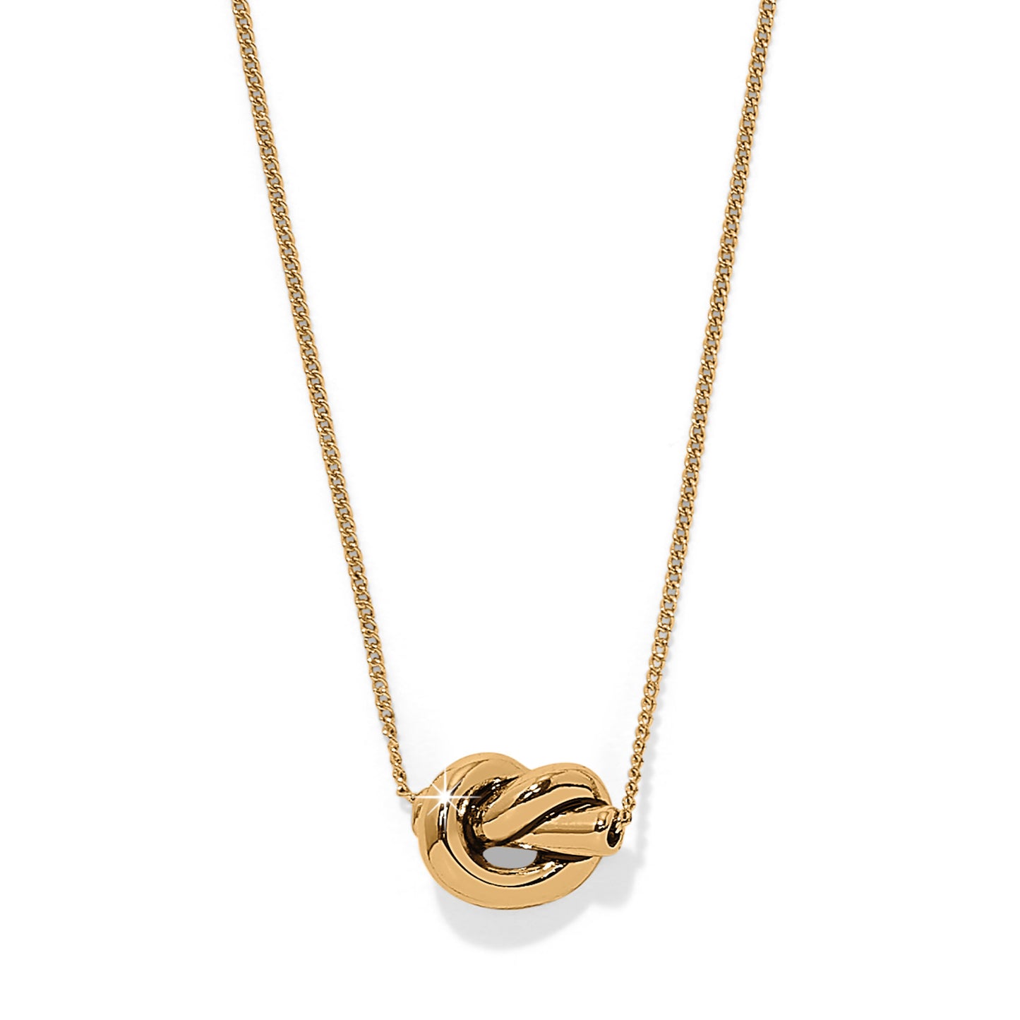 Interlock Single Knot Necklace