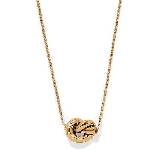 Interlock Single Knot Necklace
