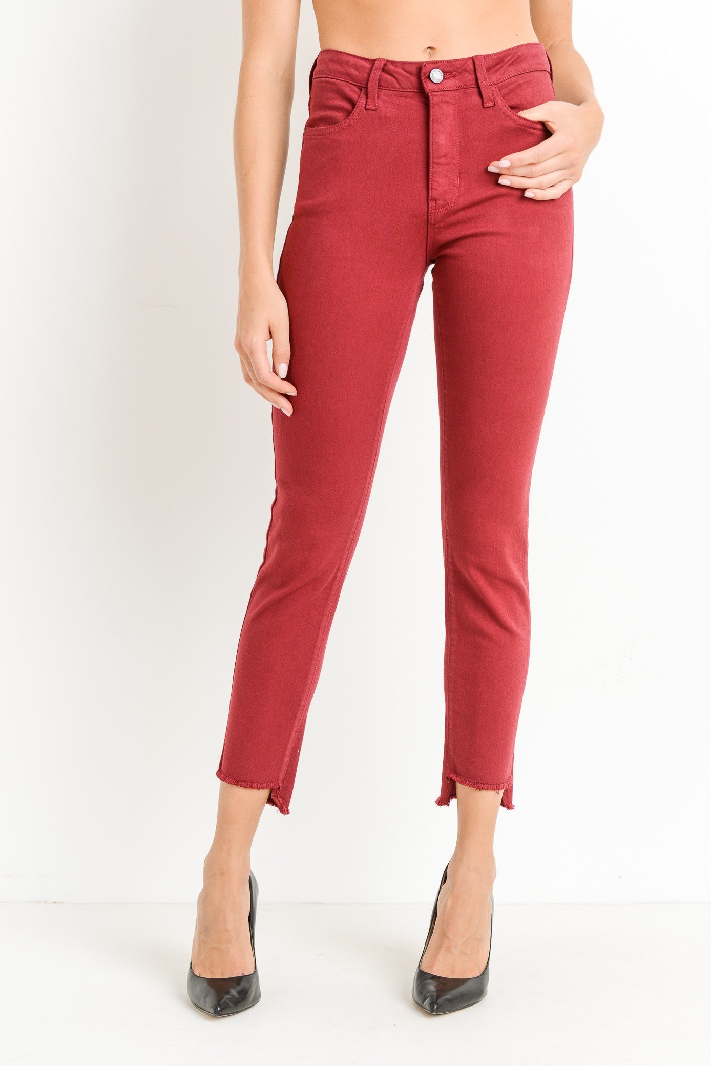 Ruby Red Jeans - Sz 25 Left!