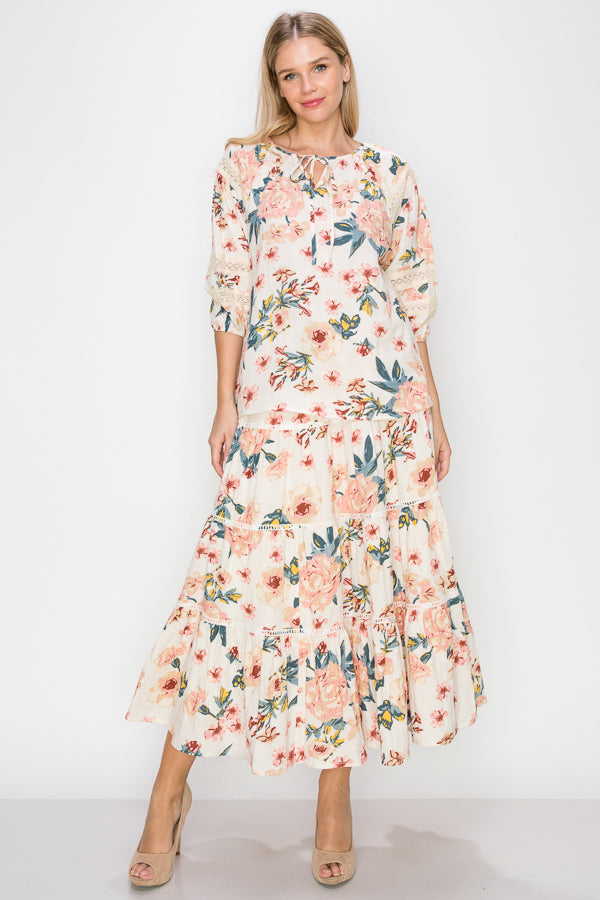 Gela Floral Skirt - 1 Large Left!