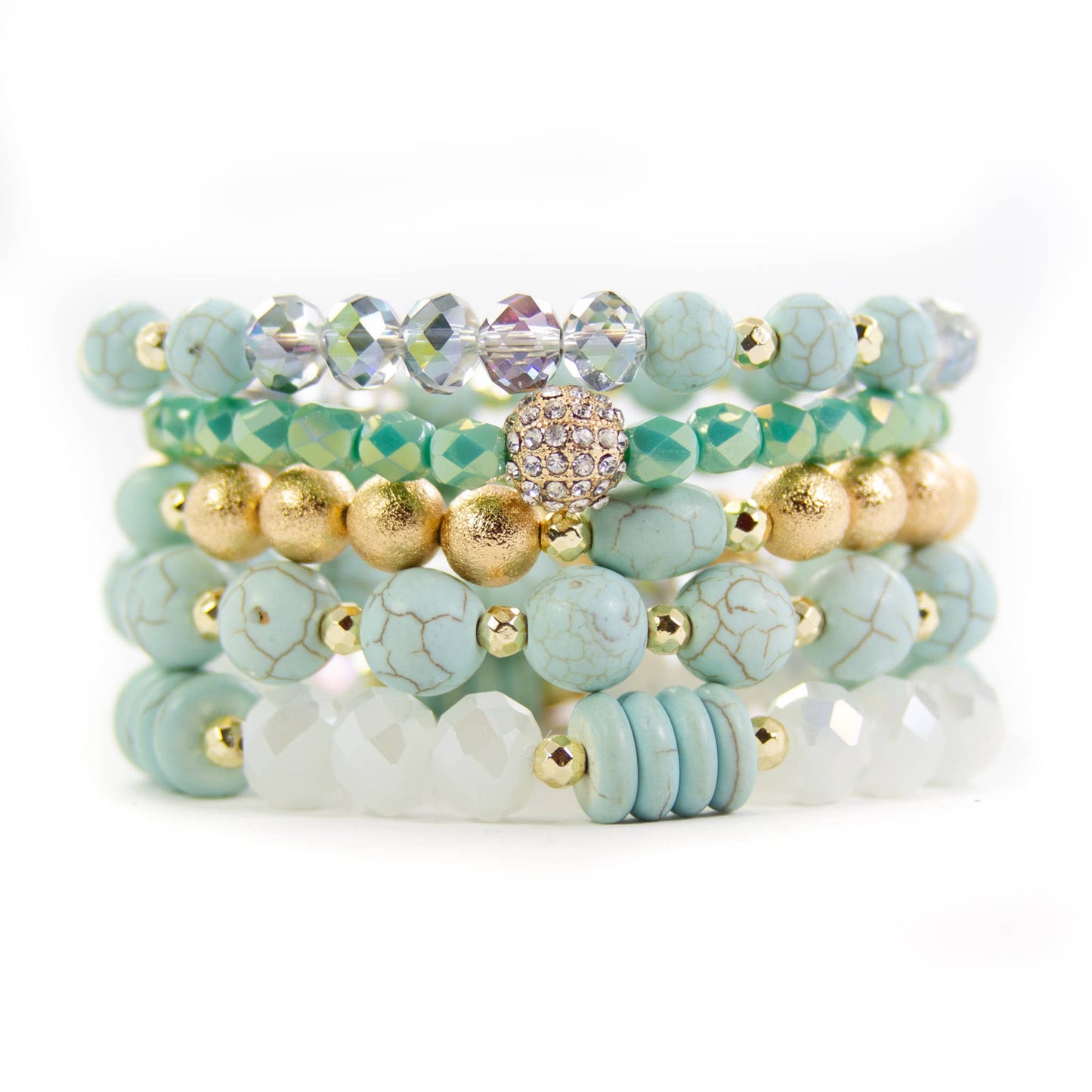 Mint Turquoise Stack