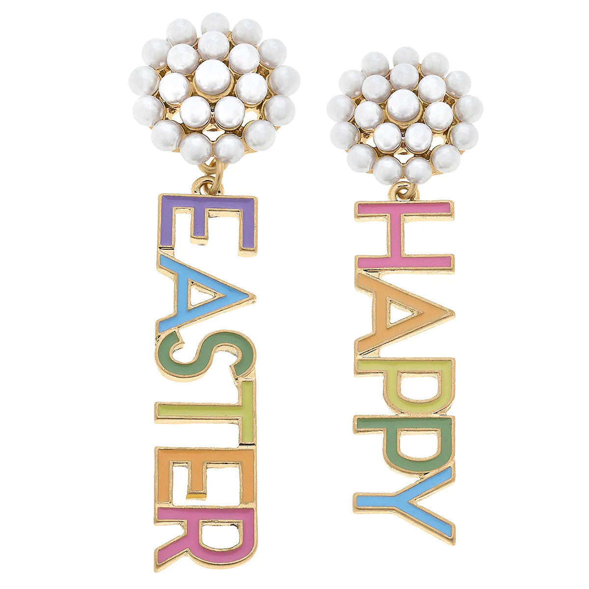 Easter Pearl Cluster- Canvas Style