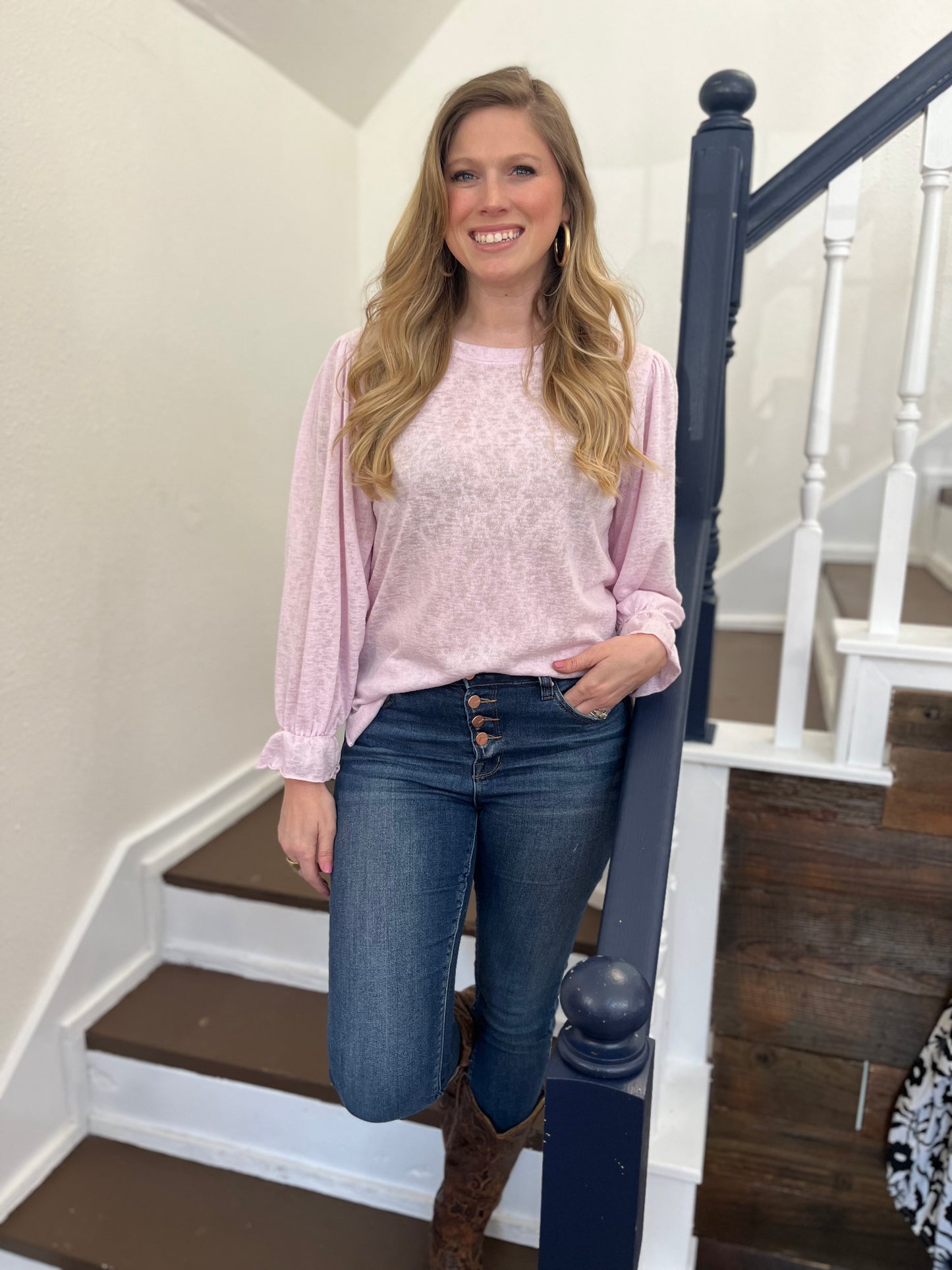 Prism Pink Top by Nally and Millie